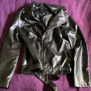 Pleather jacket